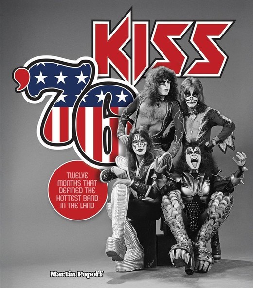 okładka Kiss '76 książka | Martin Popoff