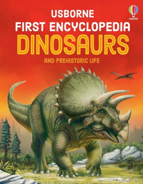 okładka First Encyclopedia of Dinosaurs książka | Sam Taplin