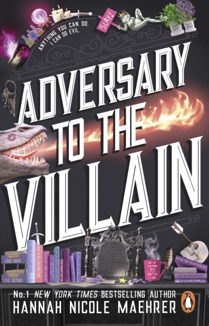okładka Adversary to the Villain książka | Hannah NicoleMaehrer