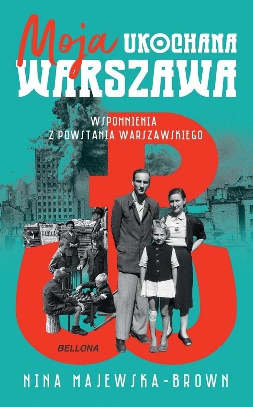 okładka Moja ukochana Warszawa książka | Nina Majewska-Brown