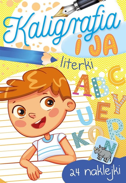 okładka Kaligrafia i ja. Literki książka | Zofia Zabrzeska