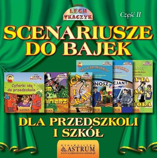 okładka Scenariusze do bajek dla przedszkoli.. T.2 + CD książka | Lech Tkaczyk
