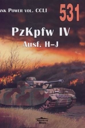 okładka PzKpfw IV Ausf. H-J. Tank Power vol. CCLI 531 książka | Janusz Ledwoch