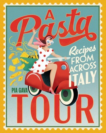 okładka A Pasta Tour książka | Pia Gava