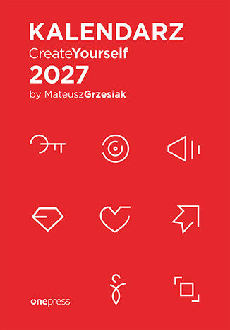 okładka Kalendarz Create Yourself 2027 książka | Mateusz Grzesiak