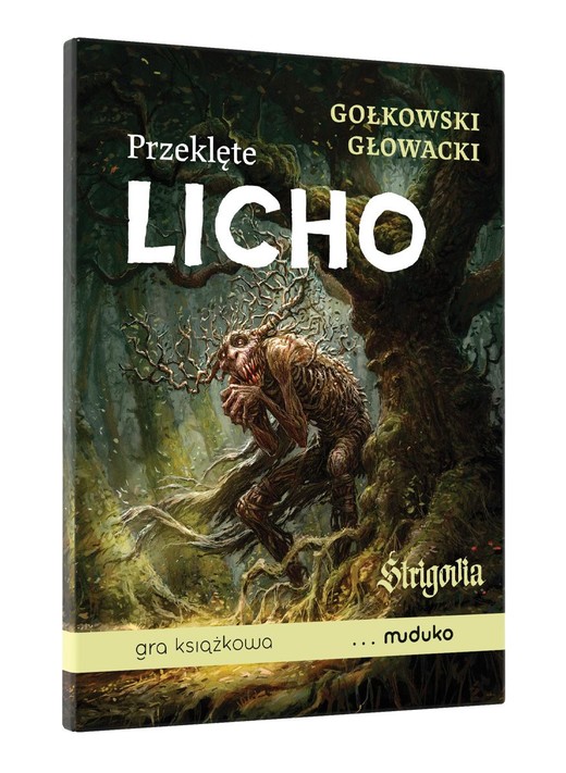 okładka Przeklęte Licho. Gra książkowa książka | Maciej Głowacki, Michał Gołkowski