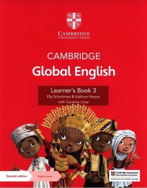 okładka Cambridge Global English Learner's Book 3 + online książka | Linse Caroline, Schottman Elly, Harper Kathryn