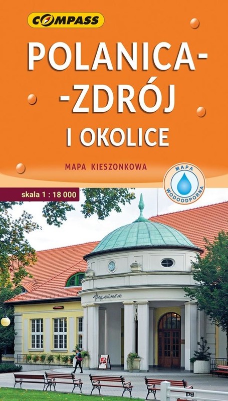 okładka Polanica-Zdrój - mapa kieszonkowa książka | Praca Zbiorowa