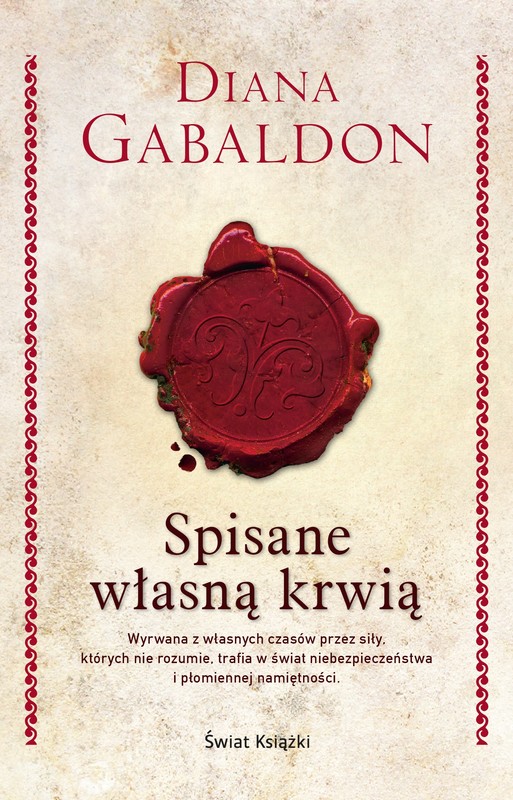 okładka Spisane własną krwią książka | Diana Gabaldon