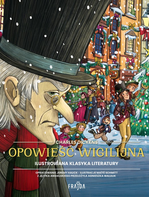okładka Opowieść wigilijna książka | Charles Dickens