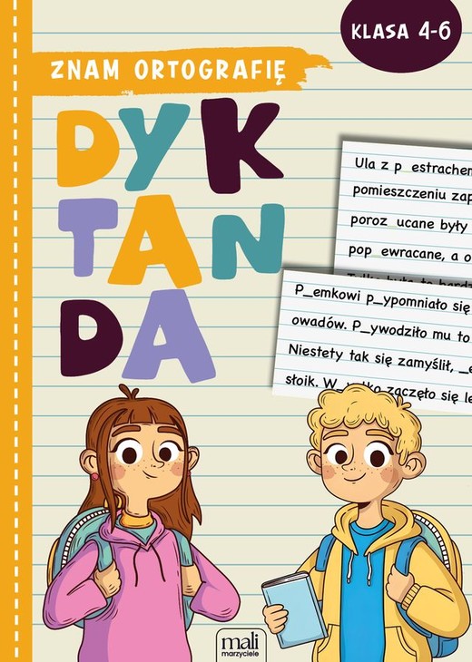 okładka Znam ortografię. Dyktanda klasa 4-6 książka | Opracowanie zbiorowe
