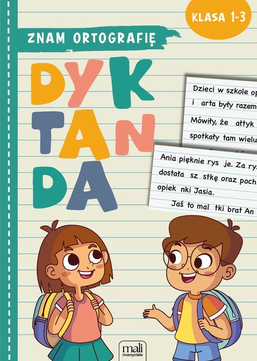 okładka Znam ortografię. Dyktanda Klasa 1-3 książka | Opracowanie zbiorowe