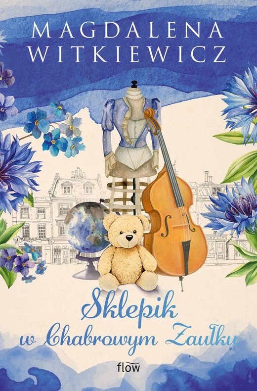 okładka Sklepik w Chabrowym Zaułku książka | Magdalena Witkiewicz
