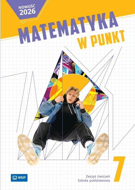 okładka Matematyka SP 7 Matematyka w punkt ćwiczenia książka | Praca Zbiorowa