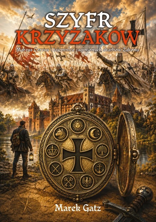 okładka Szyfr Krzyżaków książka | Gatz Marek