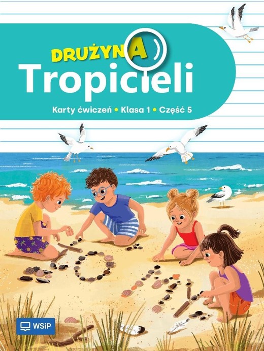 okładka Drużyna Tropicieli SP 1 ćwiczenia cz.5 książka | Praca Zbiorowa