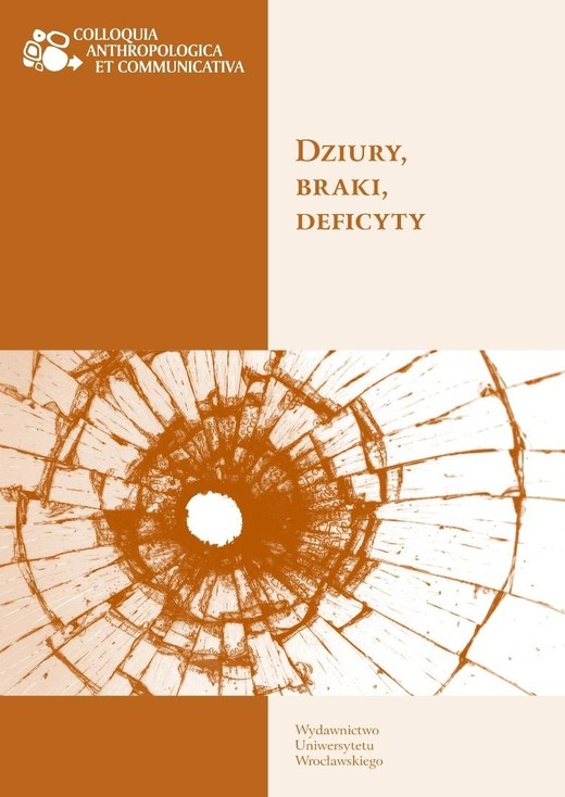 okładka Dziury, braki, deficyty książka | Czapiga-Klag Małgorzata, Red. MichałRydlewski