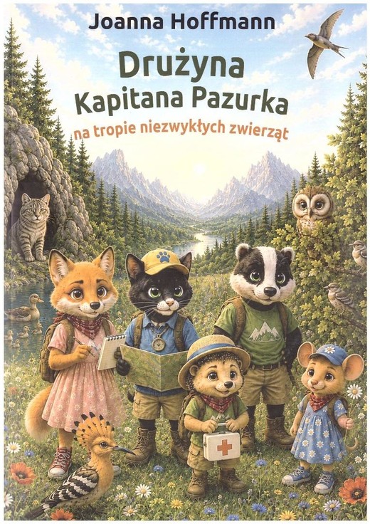 okładka Drużyna Kapitana Pazurka na tropie niezwykłych... książka | Joanna Hoffmann