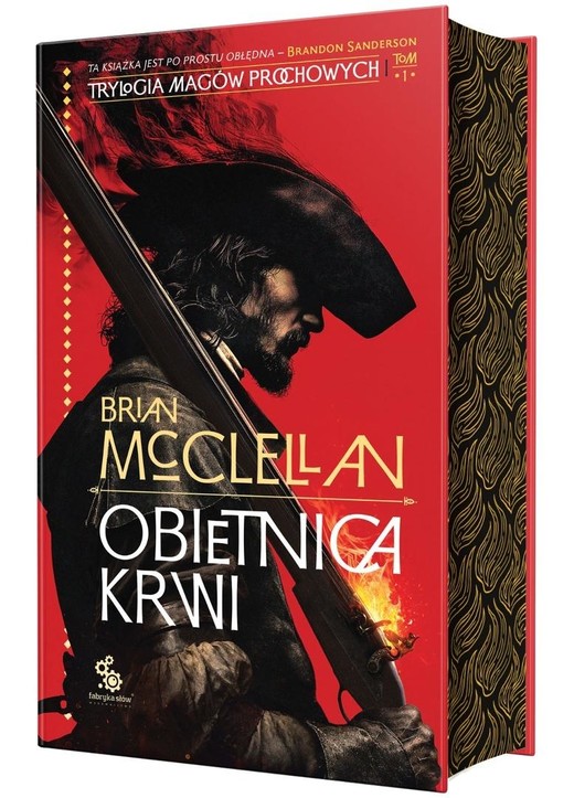 okładka Trylogia Magów Prochowych T.1 Obietnica krwi książka | McClellan Brian