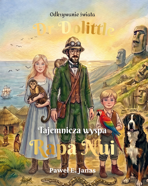 okładka Dr. Dolittle. Tajemnicza wyspa Rapa Nui. Odkrywanie świata książka