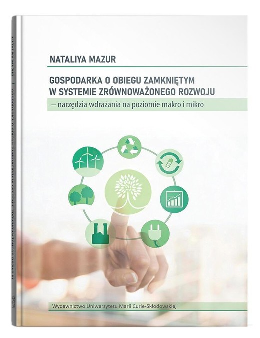 okładka Gospodarka o obiegu zamkniętym w systemie... książka | Nataliya Mazur