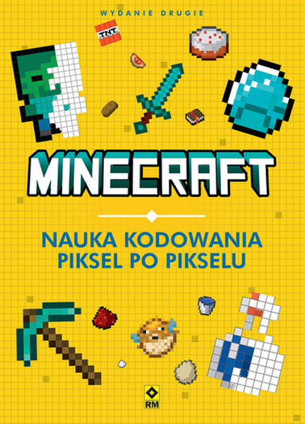 okładka Minecraft. Nauka kodowania piksel po pikselu książka | Vladimir Subbotin