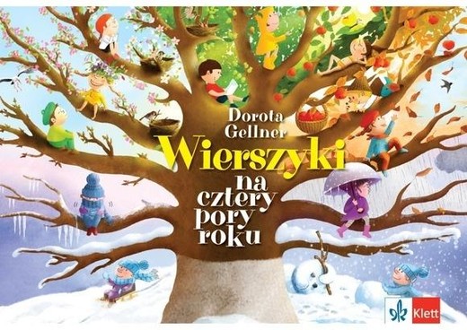 okładka Wierszyki na 4 pory roku książka | Dorota Gellner