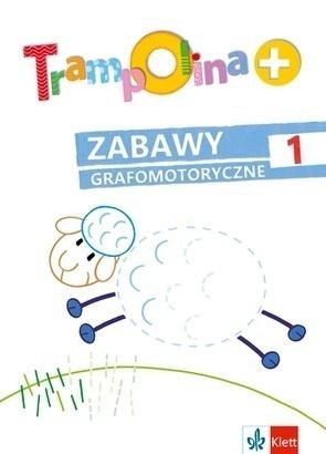 okładka Trampolina+ Zabawy grafomotoryczne 1 w.2 książka | Elżbieta Lekan