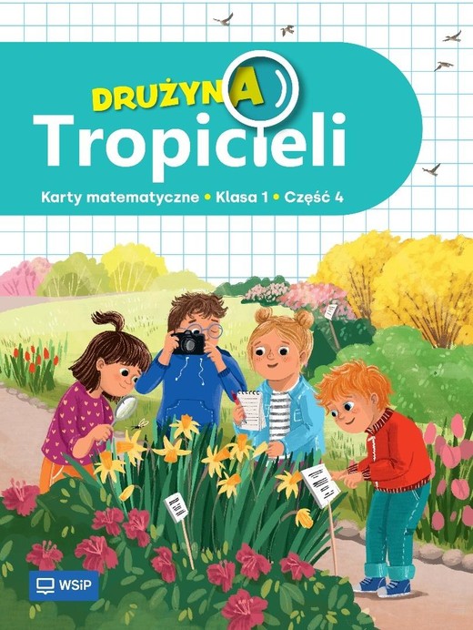 okładka Drużyna Tropicieli SP 1 Matematyka ćwiczenia cz.4 książka | Praca Zbiorowa