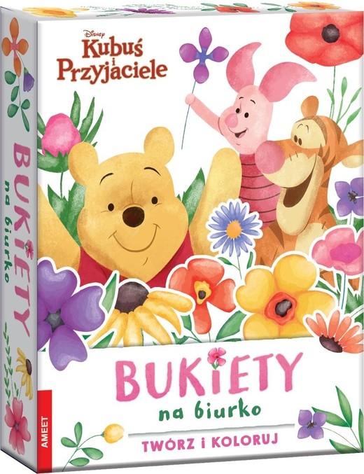 okładka Disney Kubuś i przyjaciele. Bukiety na biurko książka | Praca Zbiorowa