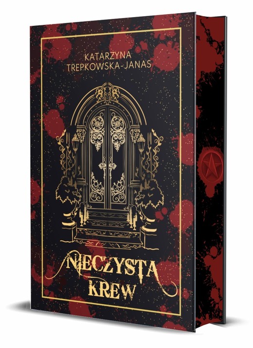okładka Nieczysta krew (ilustrowane brzegi) książka | Katarzyna Trepkowska-Janas