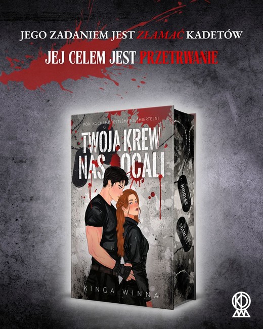 okładka Twoja Krew Nas Ocali książka | Kinga Winna
