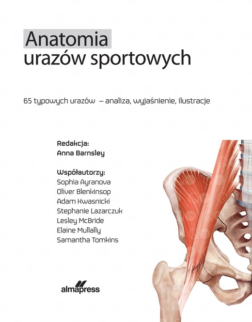 okładka Anatomia urazów sportowych książka | Barnsley Anna