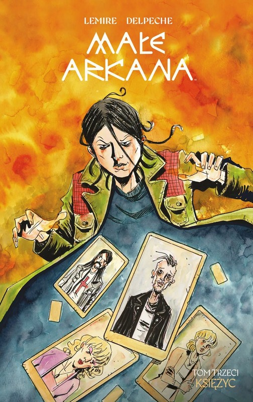 okładka Księżyc. Małe Arkana. Tom 3 książka | Jeff Lemire, Patricio Delpeche