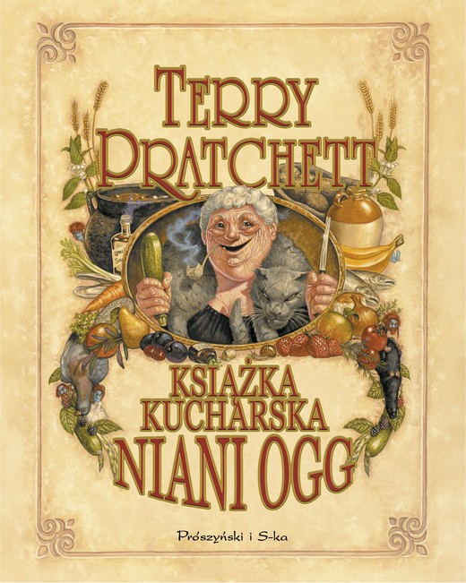 okładka Książka kucharska niani Ogg książka | Terry Pratchett