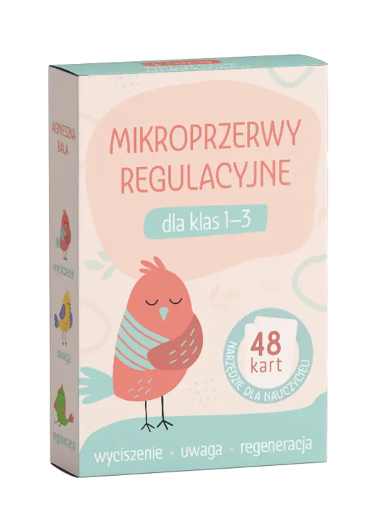 okładka Mikroprzerwy regulacyjne dla klas 1-3 książka | Agnieszka Bala