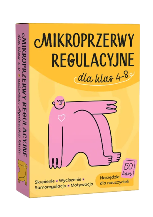 okładka Mikroprzerwy regulacyjne dla klas 4-8 książka | Agnieszka Bala
