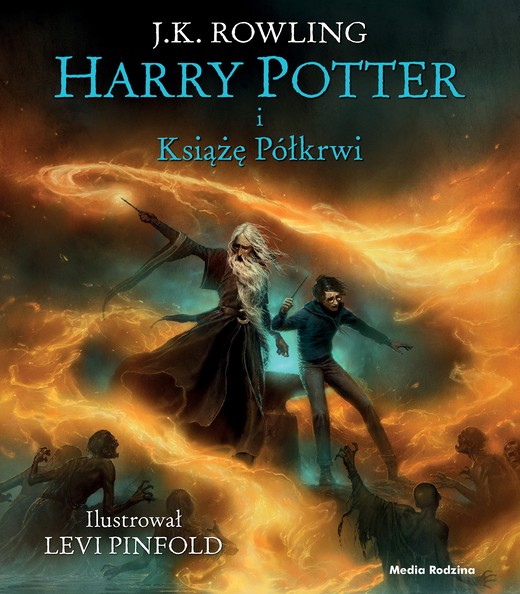 okładka Harry Potter i Książę Półkrwi. Wydanie ilustrowane książka
