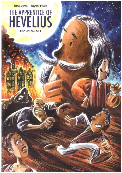 okładka The Apprentice of Hevelius książka | Krzysztof Trystuła