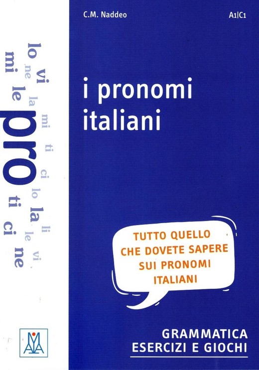 okładka Pronomi italiani książka | C.M. Naddeo
