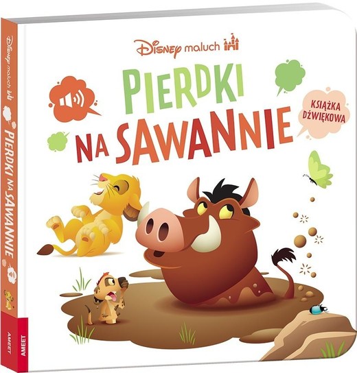 okładka Disney Maluch. Pierdki na sawannie książka | Praca Zbiorowa