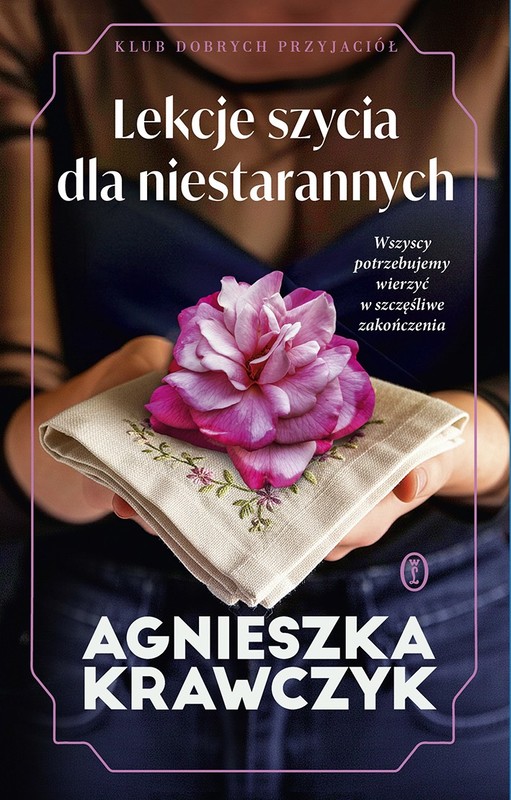 okładka Lekcje szycia dla niestarannych książka | Agnieszka Krawczyk