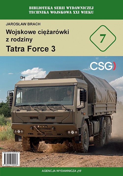 okładka Wojskowe ciężarówki z rodziny Tatra Force 3 książka
