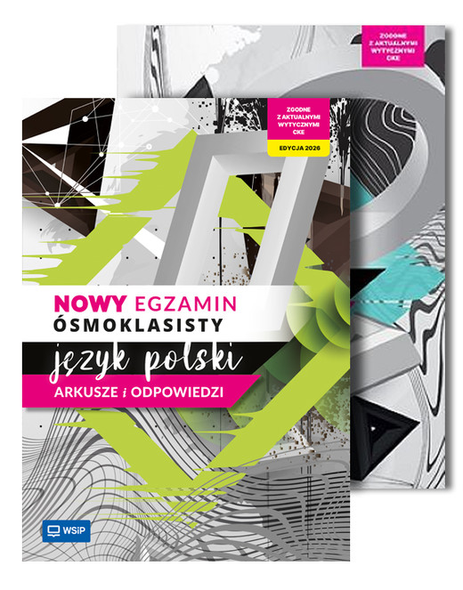 okładka PAKIET Nowy egzamin ósmoklasisty. Język polski i matematyka. Arkusze i odpowiedzi. Szkoła podstawowa. Klasy 4-8 Zestaw dla ucznia książka | Opracowanie zbiorowe