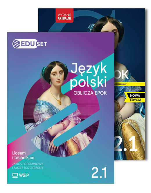 okładka PAKIET Język polski Oblicza epok Eduset i podręcznik Liceum i technikum. Klasa 2. Część 1. Zakres podstawowy i rozszerzony Zestaw dla ucznia książka | Opracowanie zbiorowe
