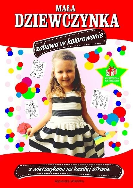 okładka Mała dziewczynka zabawa w kolorowanie książka | Agnieszka Wileńska