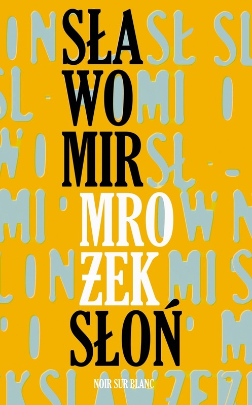 okładka Słoń książka | Sławomir Mrożek