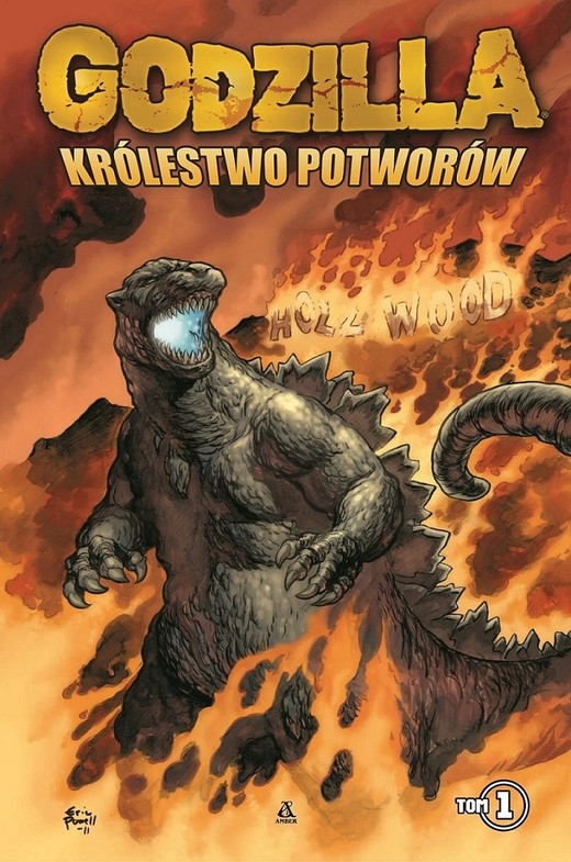okładka Królestwo potworów. Godzilla. Tom 1 książka | Eric Powell, Tracy Marsh