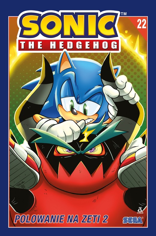 okładka Polowanie na Zeti 2. Sonic the Hedgehog. Tom 22 książka | Opracowanie zbiorowe