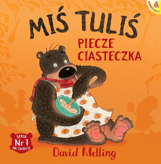 okładka Miś Tuliś piecze ciasteczka wyd. 3 książka | David Melling